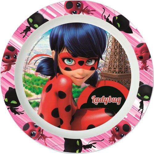 LICENC MŰANYAG  LADY BUG MIKRÓZHATÓ   DINNER PLATE