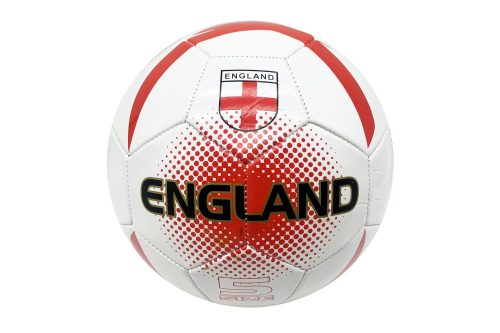 FOCILABDA ENGLAND FELIRAT, FÉNYES, FEHÉR/PIROS, PROFESSIONAL